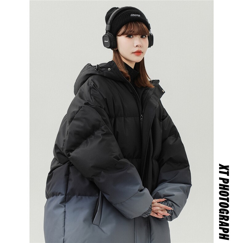 中性风白墙防水渐变色冲锋衣棉衣女聚酯纤维MY77095P120控168，男装夹克，星座227-7