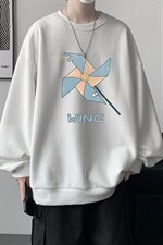 圆领卫衣男大码加厚加绒长袖t恤男S6112-P28加绒款-P33，男装卫衣，电商A040