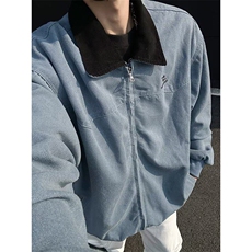 洗水新春季拼接翻领飞行服外套夹克男美式J3557P88，男装夹克，星座1116-2