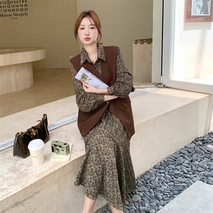 法式女装休闲风时尚套装衬衫套装慵懒风气质INS风春秋显瘦气质图片