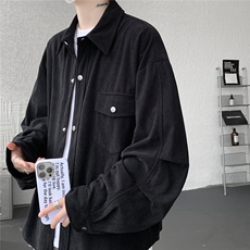 新款CS7183-P42特控78M-5XL高品质欧棉绒工装衬衫外套，男装衬衫，电商D232