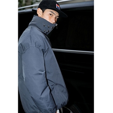 秋冬棉衣加厚夹克加绒外套铆钉立领棉服加厚1016-1W105P128K158，男装夹克，星座1016-1（原电商B408-1）