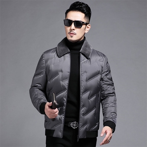 B221661钱塘2020-3新款冬季90绒精品羽绒服毛领可脱卸P230图片