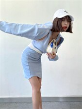 两件套连衣裙,女装连衣裙,YSQ Boomboom