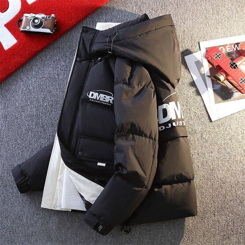 标90绒79006-特P258秋冬新款羽绒服男加厚外套港风宽松学生外套,男装羽绒服,电商D310B
