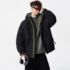 M-4XL B353 3725 P235 黑冬羽绒服【标50控活动价328】140-180g图片