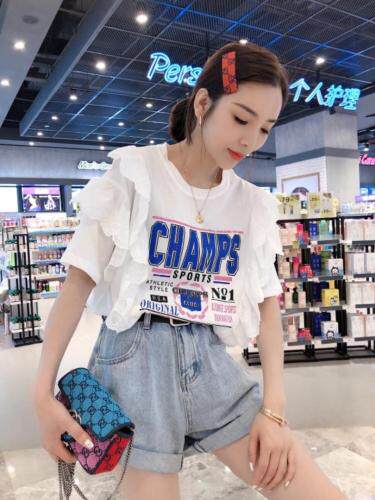 韩系蕾丝边上衣，超，其它，一杭