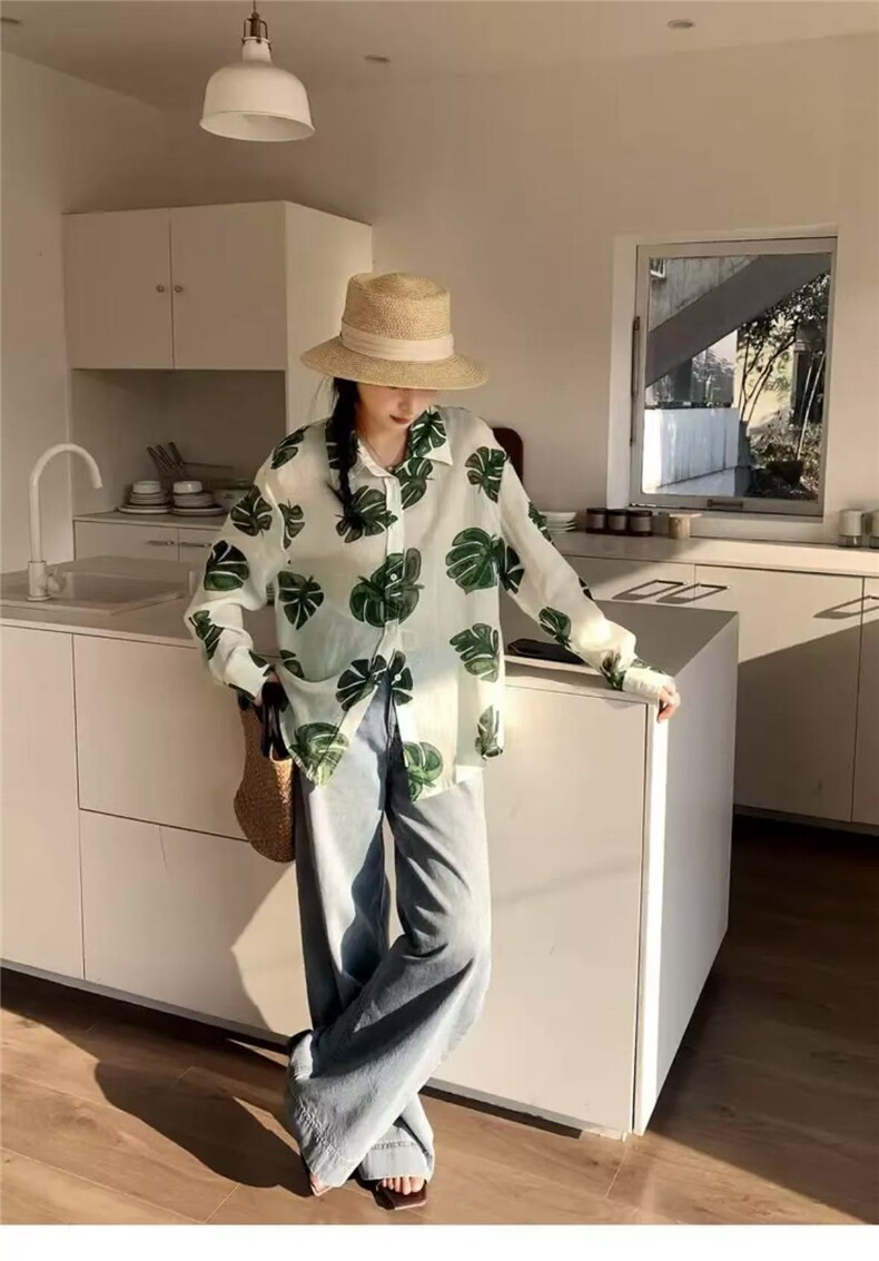 2025时尚百搭简约新款衬衣七分袖，女装衬衫，翩雅女装供货