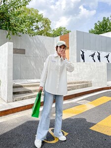 休息白塔衬衣图片