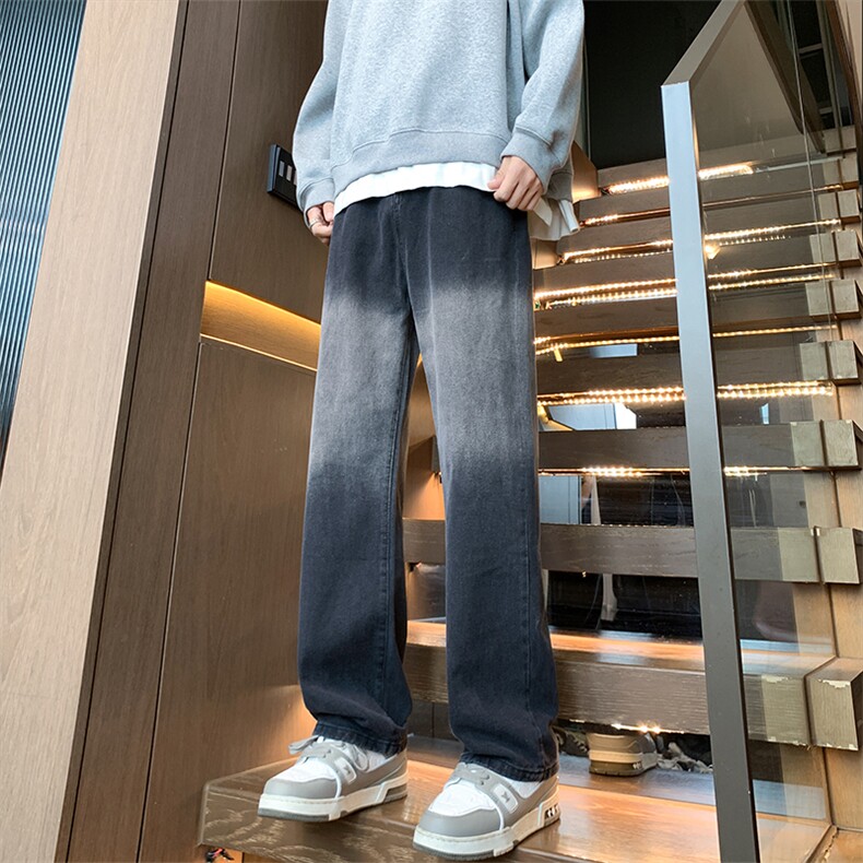 公寓风A129-NZ8302P35特价秋牛仔裤【抖音客户可持续提供视频】,男装牛仔裤,电商A129