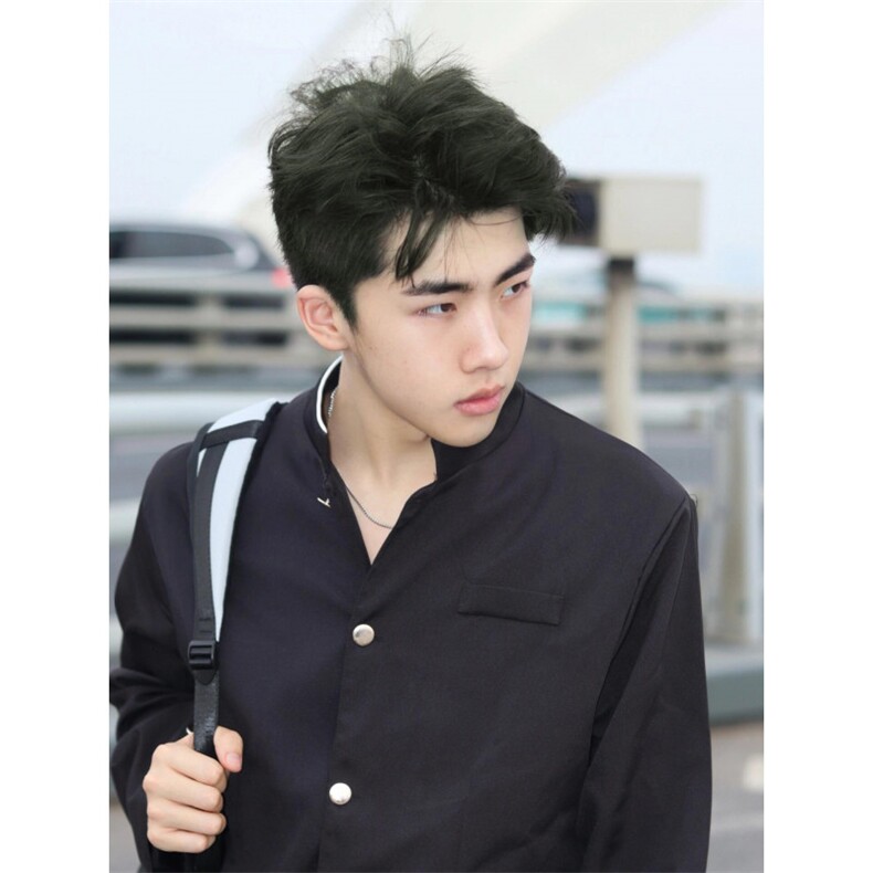 制服中山装一套日系热血校服JK男班服外套学院风W1157,男装工装外套,星座1116A（原606A-3）
