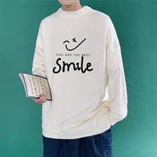 ！2023秋冬季新款男士半高领毛衣百搭加厚针织衫M601P45控68图片
