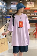 夏季可乐印花情侣三色宽松T恤A071-5504-P25（控38），男装T恤，电商A071