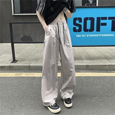 ！2025夏季新款男士直筒宽松休闲裤冰丝长裤310A-4-KZ93-P35，男装休闲裤，星座310A-4
