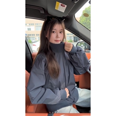 现货26春装美拉德立领飞行夹克纯色复古廓形高街棒球服外套，男装夹克，电商A486