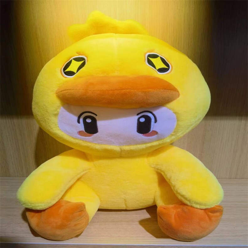 星之梦鸭子，亿卡萌毛绒玩具
