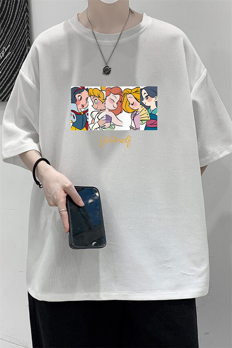 华夫格t恤男短袖男大码五分袖大皂风HT73396-P22,男装T恤,电商A040