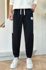 CK3539-P58控78男潮卫裤侧边条纹运动男裤2025新款春秋季裤子潮流，男装休闲裤，星座102A（原电商D309-1）