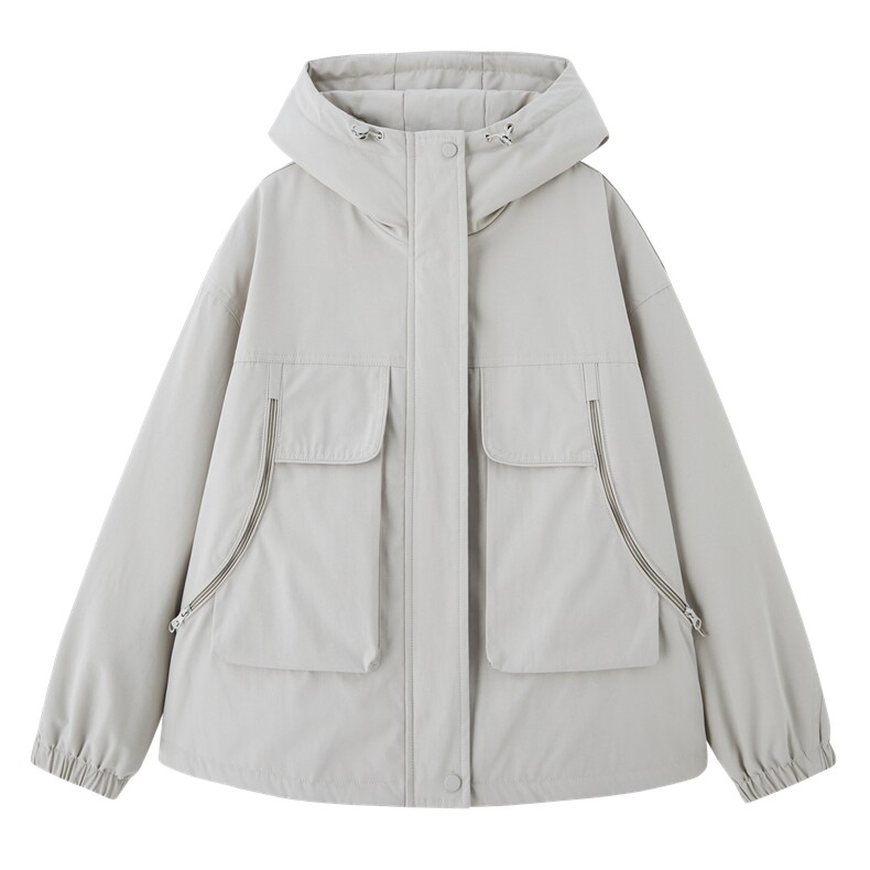 现货！现货！加绒加厚派克服2025冬季女装新款宽松休闲连帽棉服,女装棉衣/棉服,以桐