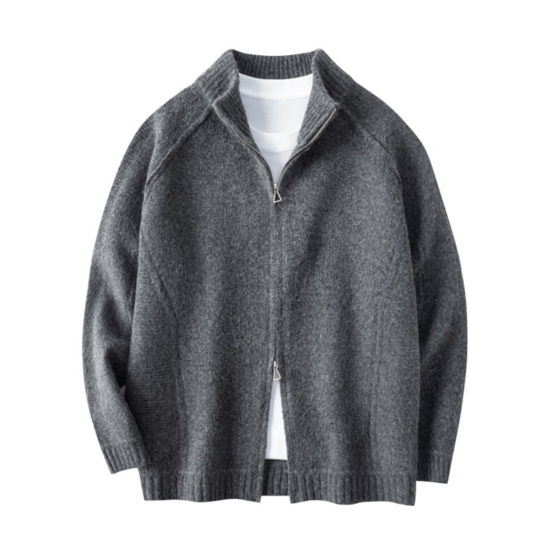 现货高品质可供得物双头拉链针织衫毛衣外套310A-2MYY5037P108，男装针织衫/毛衣，星座310A-2