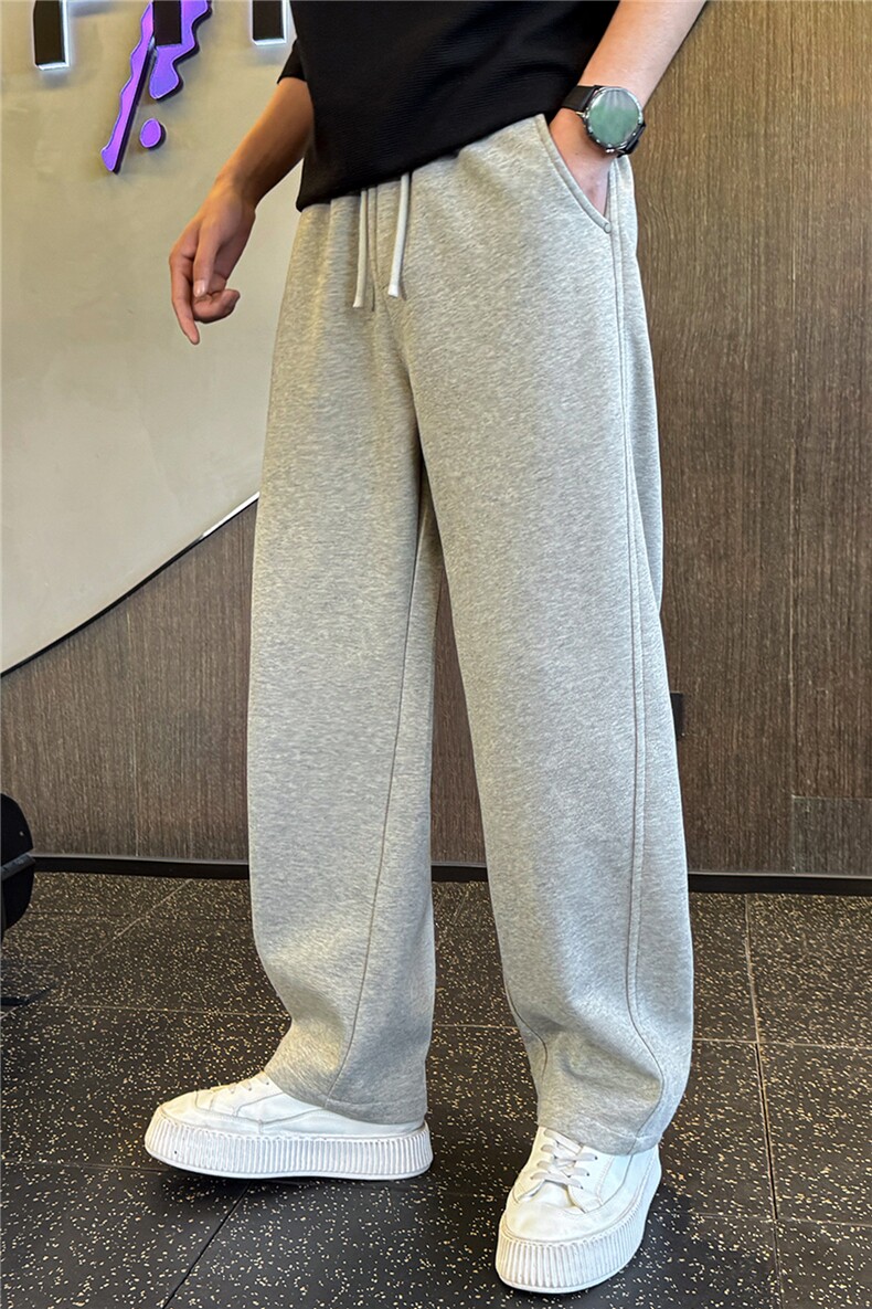 2026新款春季裤子男款美式休闲潮牌卫裤男弯刀裤A313-261156-P68,男装休闲裤,电商A313