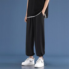 春新款男潮流休闲裤男百搭青年束脚运动裤男  2023-特批20图片