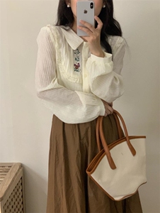 跑量针织打底衫～图片