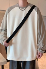 秋冬德绒圆领卫衣男潮流打底衫WY751-P35，男装T恤，星座210-1