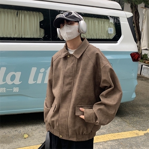 特P80无差价新款百搭拉链春秋时尚夹克外套-HJ5705 港风图片
