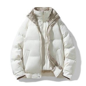 冬季新品得物美式潮流高品质格子加绒加厚棉衣外套棉服MY5566-P88图片