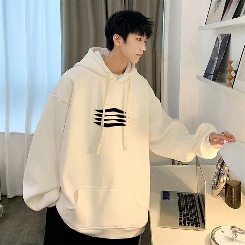 抖音得物供货可提供视频秋冬重磅美式宽松连帽卫衣DL2359,男装卫衣,电商A486