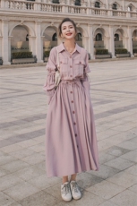 已出货2021春秋季新款连衣裙225-2010-P115（控168），女装连衣裙，浙宝225