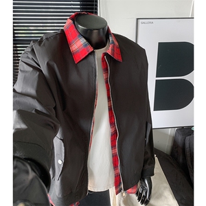 A07-特p68 现货在仓美式Cleanfit假俩件衬衫ma1翻领夹克外套男款图片