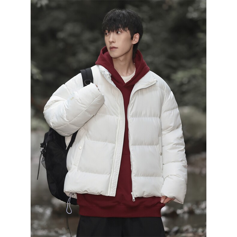 冬季新款港风立领棉服青少年潮流百搭保暖外套618A-26M006-P88,男装棉衣,星座914-4