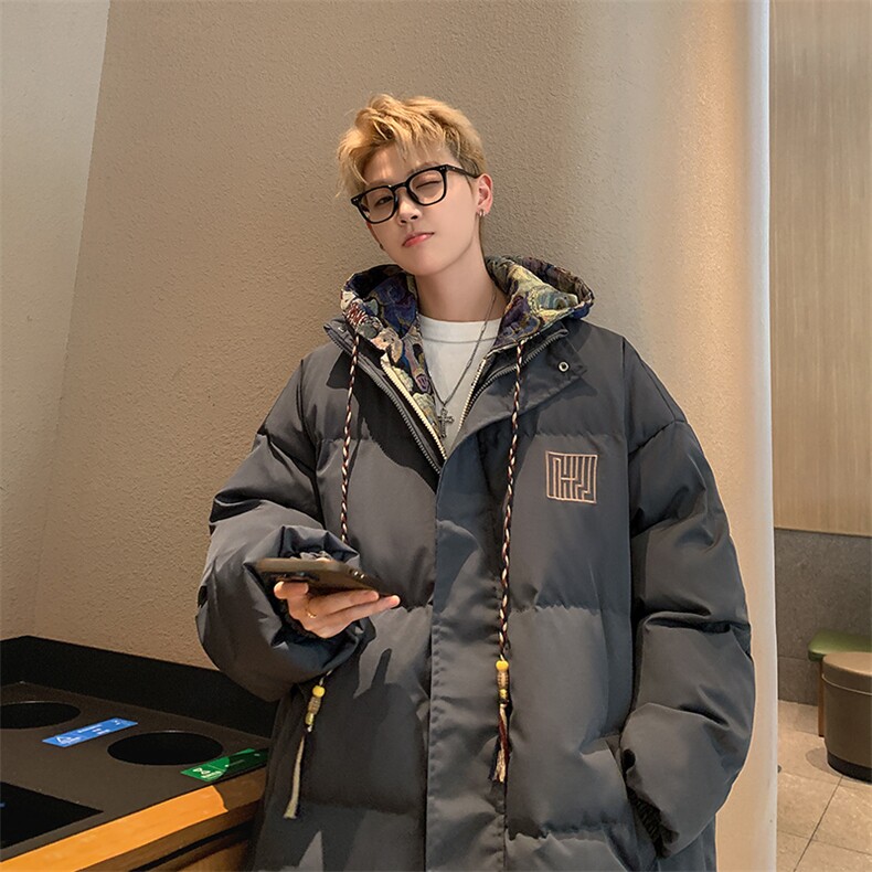 冬季潮风假两件外套男新款美式棉衣XZ102B-1-M9903P125,男装棉衣,星座102B-1