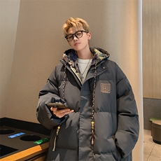 冬季潮风假两件外套男新款美式棉衣XZ102B-1-M9903P125，男装棉衣，星座102B-1
