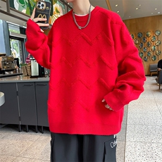 秋季新款圆领毛衣男休闲针织打底衫潮MY803-特P58，男装针织衫/毛衣，星座210-1