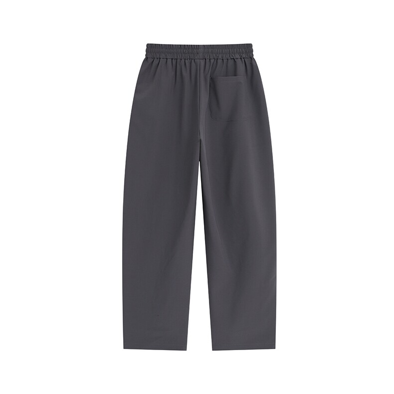 冰丝纯色简约弯刀休闲裤K106平铺92%聚酯纤维8%氨纶(S-2XL)TP24,男装休闲裤,电商A088