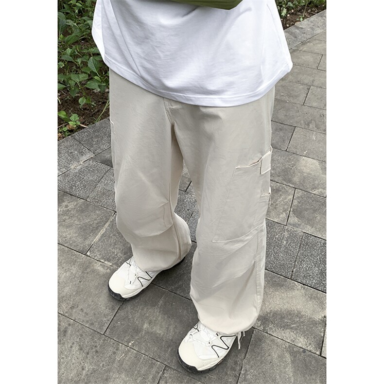 B221美式ins街头hiphop宽松工装休闲裤子LK23122-P65控88,男装休闲裤,电商B221