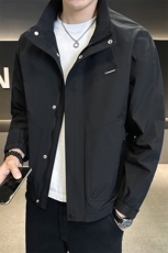 工装夹克男休闲上衣多口袋立领夹克DS-A329-ZL2402-P95，男装夹克，电商A329