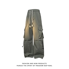 秋冬加厚三防冲锋裤宽松机能工装裤休闲裤男K10027-P38绒45，男装工装外套，电商A099