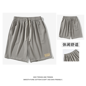 夏季新款短裤男士潮流冰丝薄款五分裤青年运动裤男 XD2391特批35图片