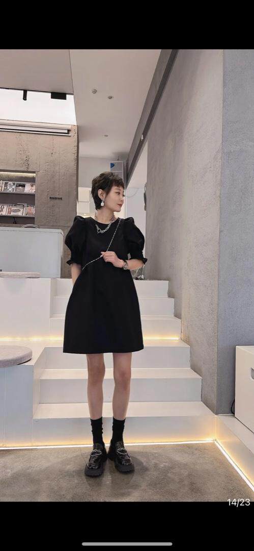 Tr仿连衣裙，女装连衣裙，欧妮卡蒂蔓