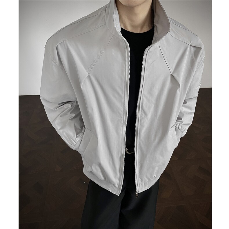 JK2546特p48控88100聚酯纤维红地板设计外套男夹克男，男装夹克，电商B370