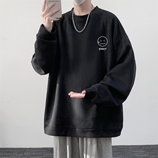 麂皮绒卫衣男大码重磅长袖t恤男JW81072-P35，男装卫衣，电商A040