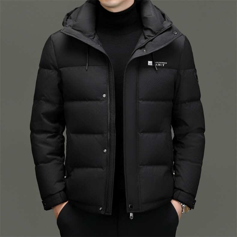 DF8038钱塘2020-2时尚休闲冬季厚款连帽中年男士羽绒服P263,男装羽绒服,钱塘207-2