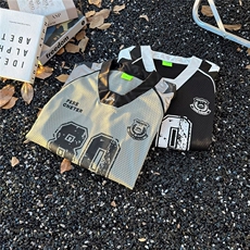 百搭日系流行新款时尚运动球衣长袖T恤慵懒潮气质简约TX42P42，男装T恤，星座1013-5