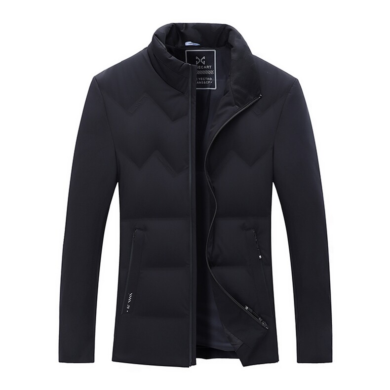 冬季爸爸羽绒服加厚冬装外套父亲款休闲宽松上衣男MYYL2622-P220，男装羽绒服，电商B212（原钱塘6029）