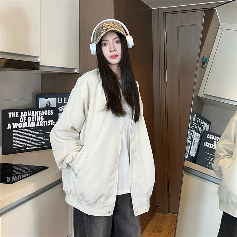港风大码美式潮牌男女情侣款圆领夹克外套XZ213-JKMM03-P75控98,男装夹克,星座213