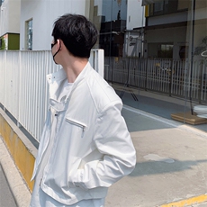 《自拍图》高级感垫肩短款机能外套男春款WM07-P68，女装短外套，星座1109-4